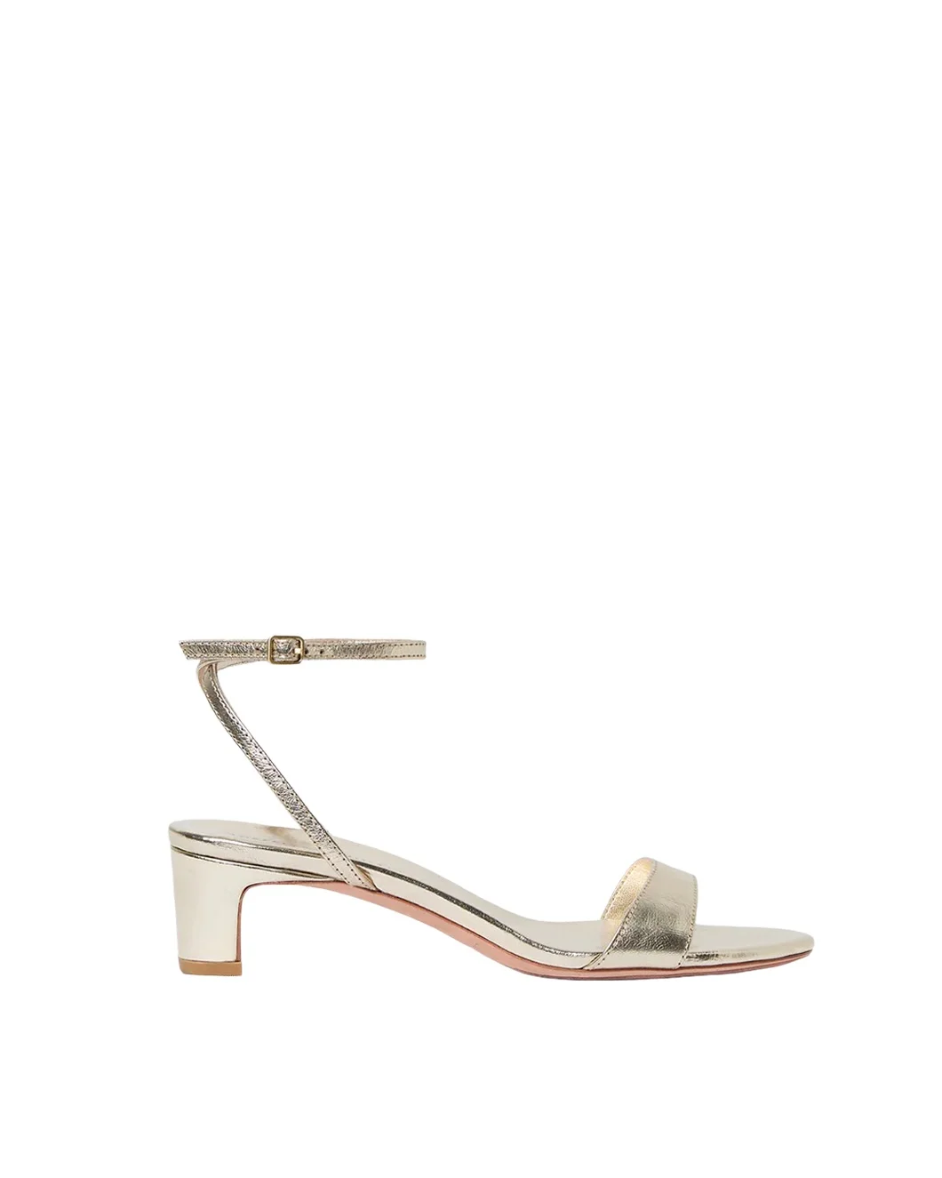 Alice Champagne Leather Sandal