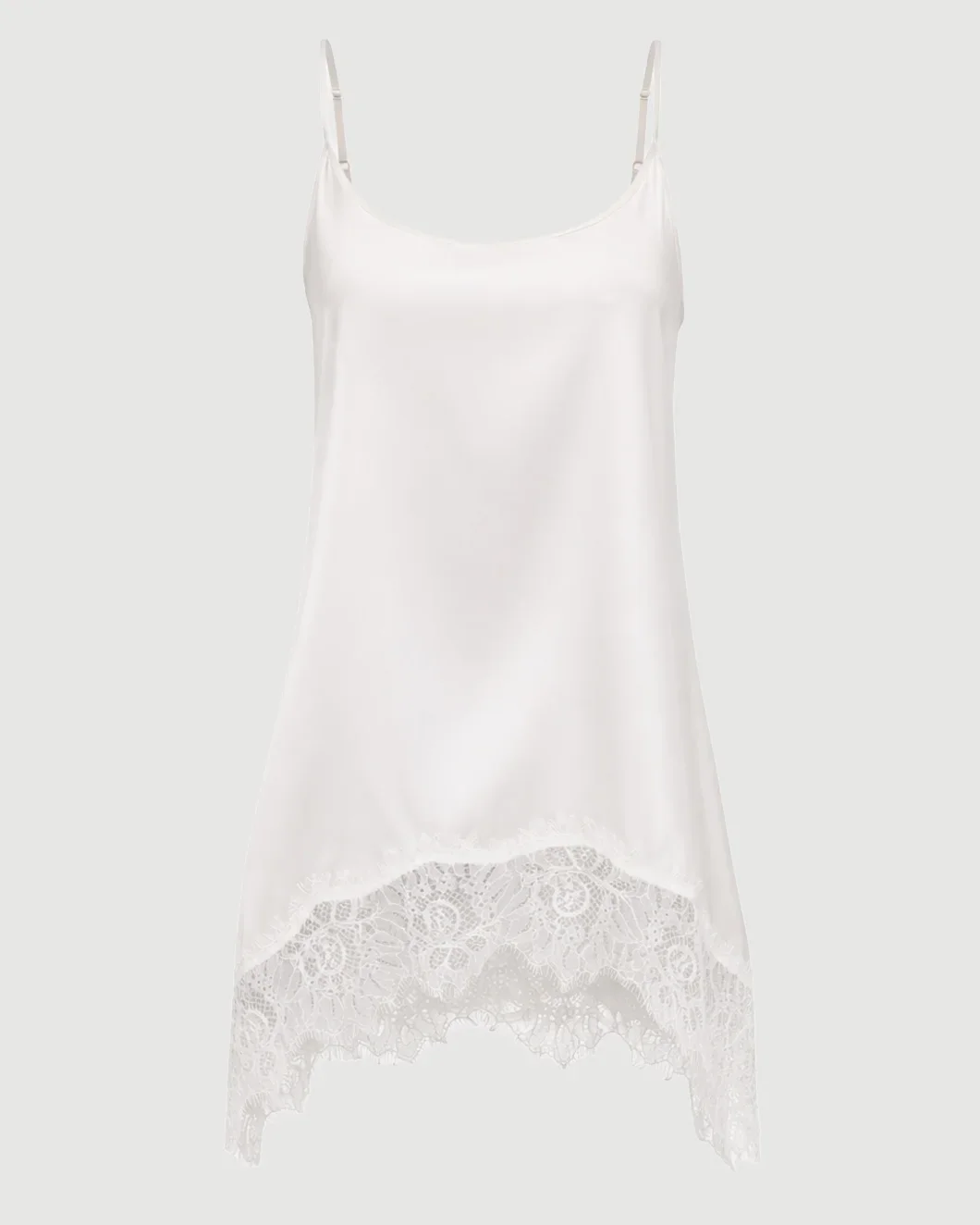 Chloe Silk Cami Ivory