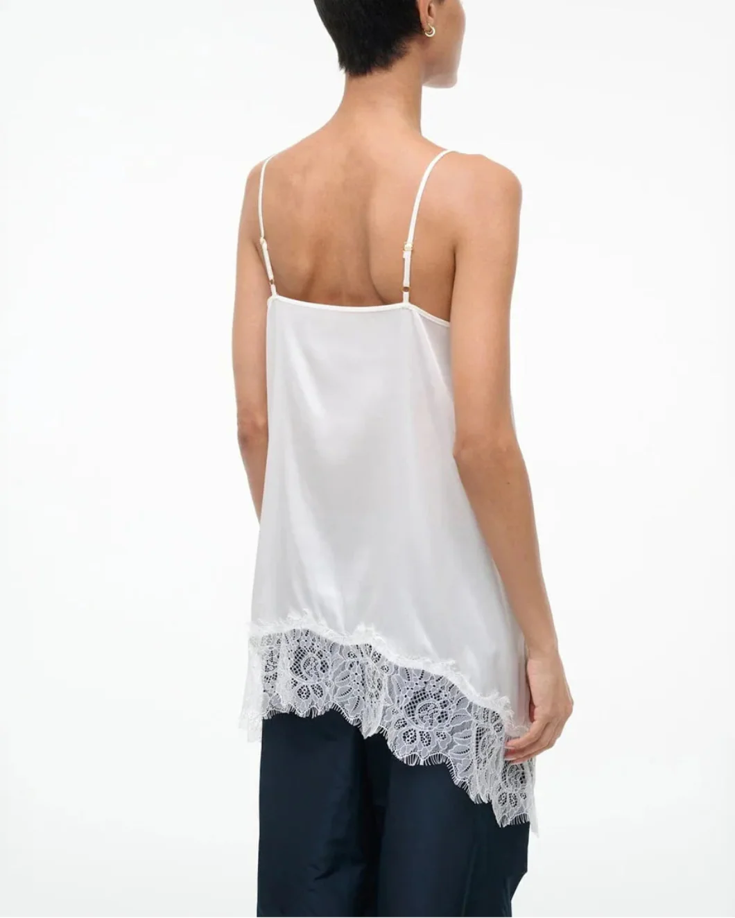 Chloe Silk Cami Ivory - Image 3