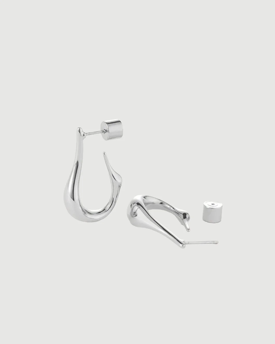 Colette Hoops Small Silver
