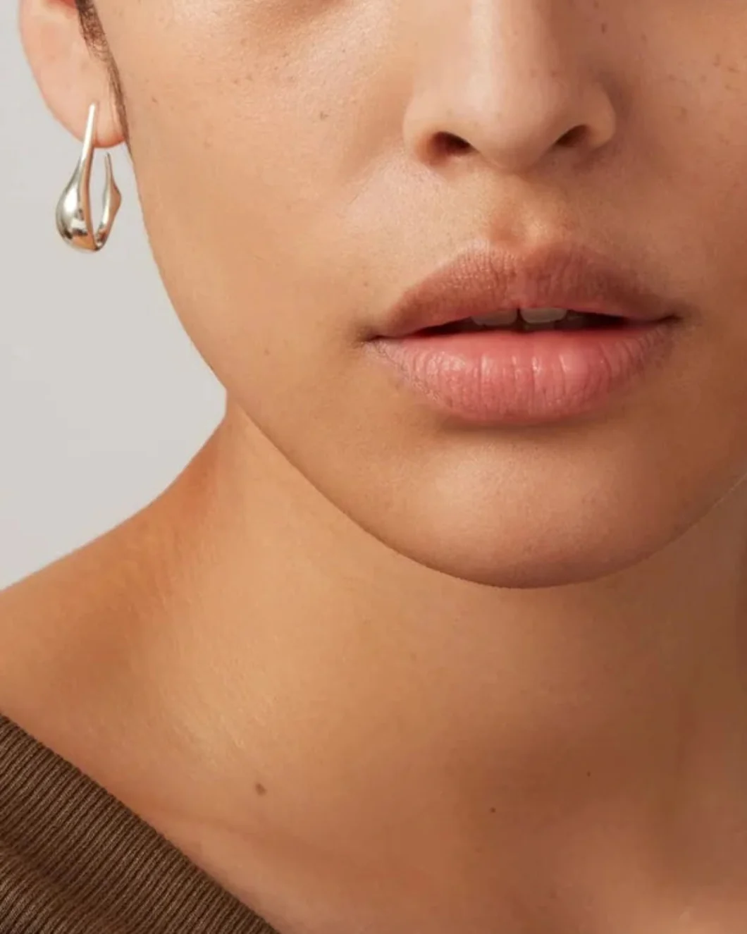 Colette Hoops Small Silver - Image 2