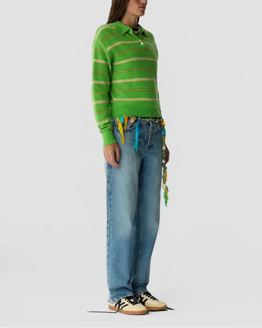 Collegiate Stripe Polo - Image 3
