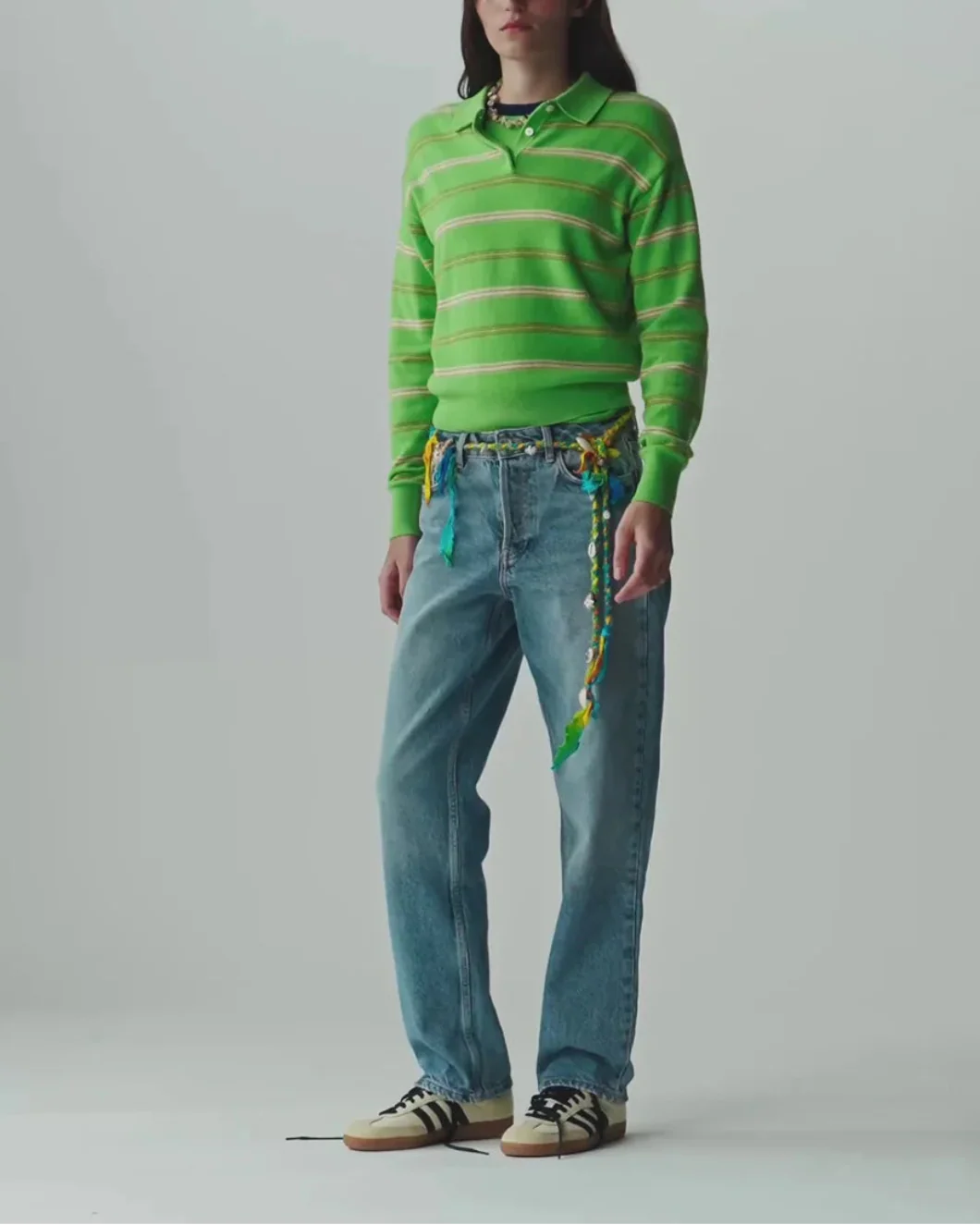 Collegiate Stripe Polo - Image 5