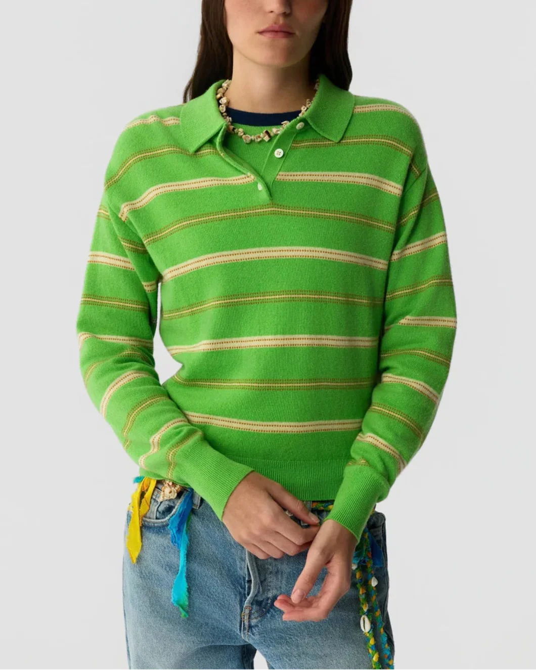 Collegiate Stripe Polo - Image 6