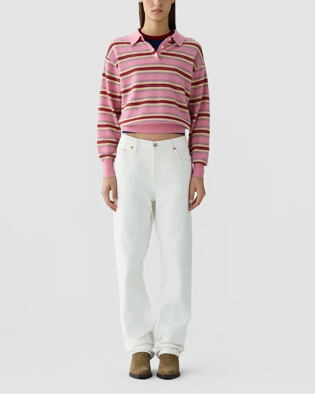 Collegiate Stripe Polo Sprinkle Combo - Image 2