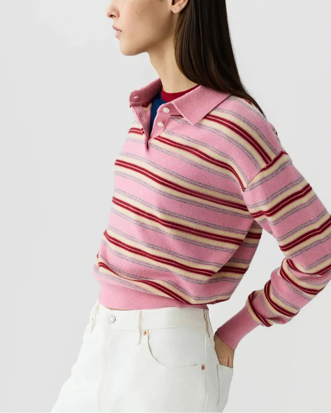 Collegiate Stripe Polo Sprinkle Combo - Image 5