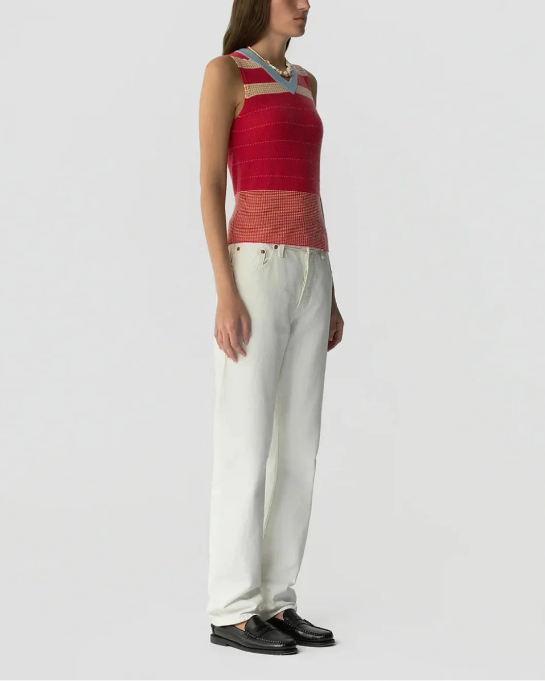 Collegiate Stripe Vest - Image 4