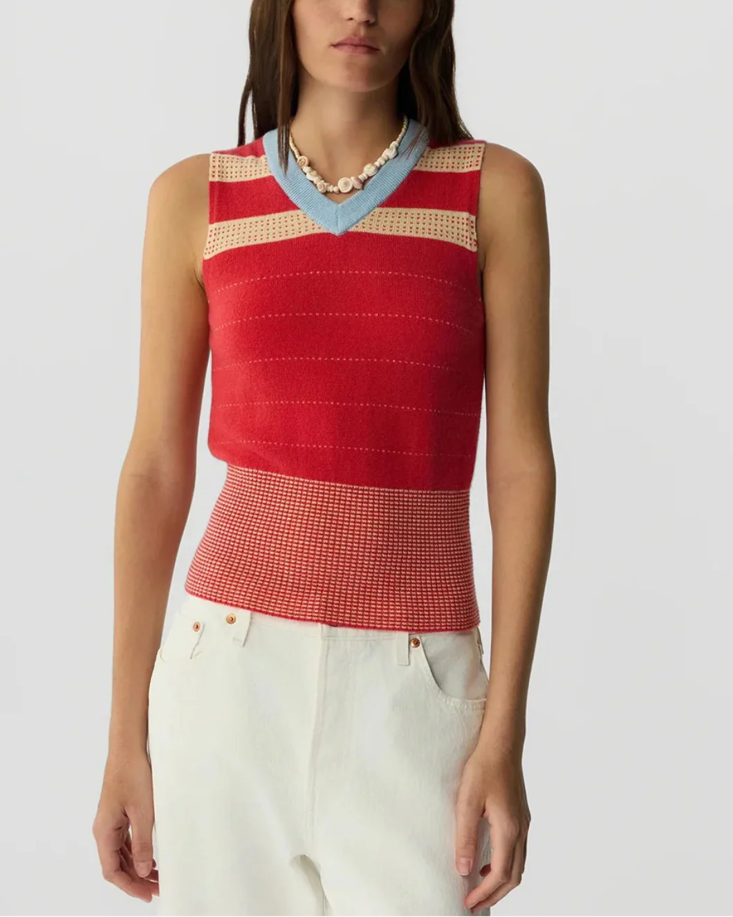 Collegiate Stripe Vest - Image 5