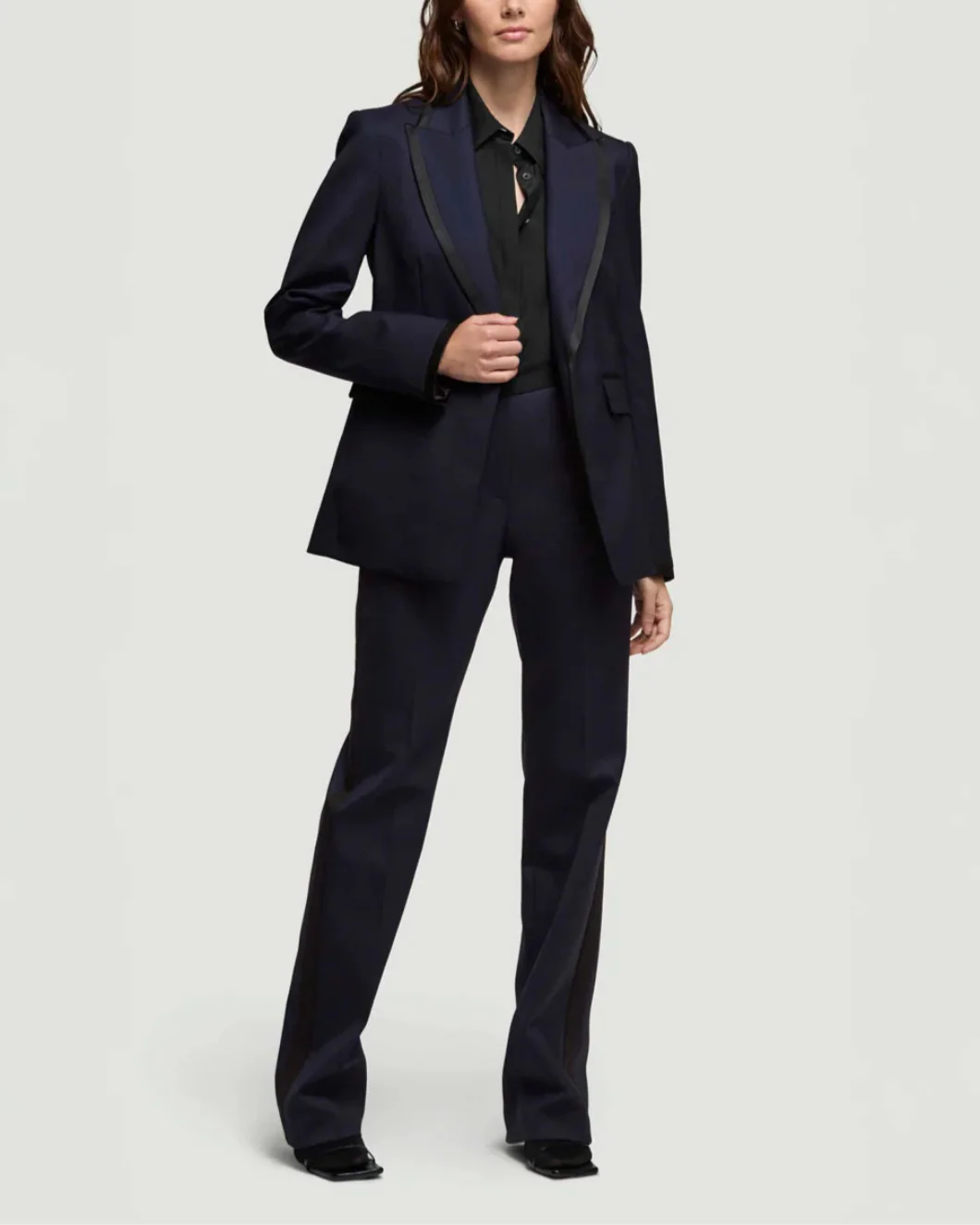 Colorblocked Sculpted Blazer - Image 6