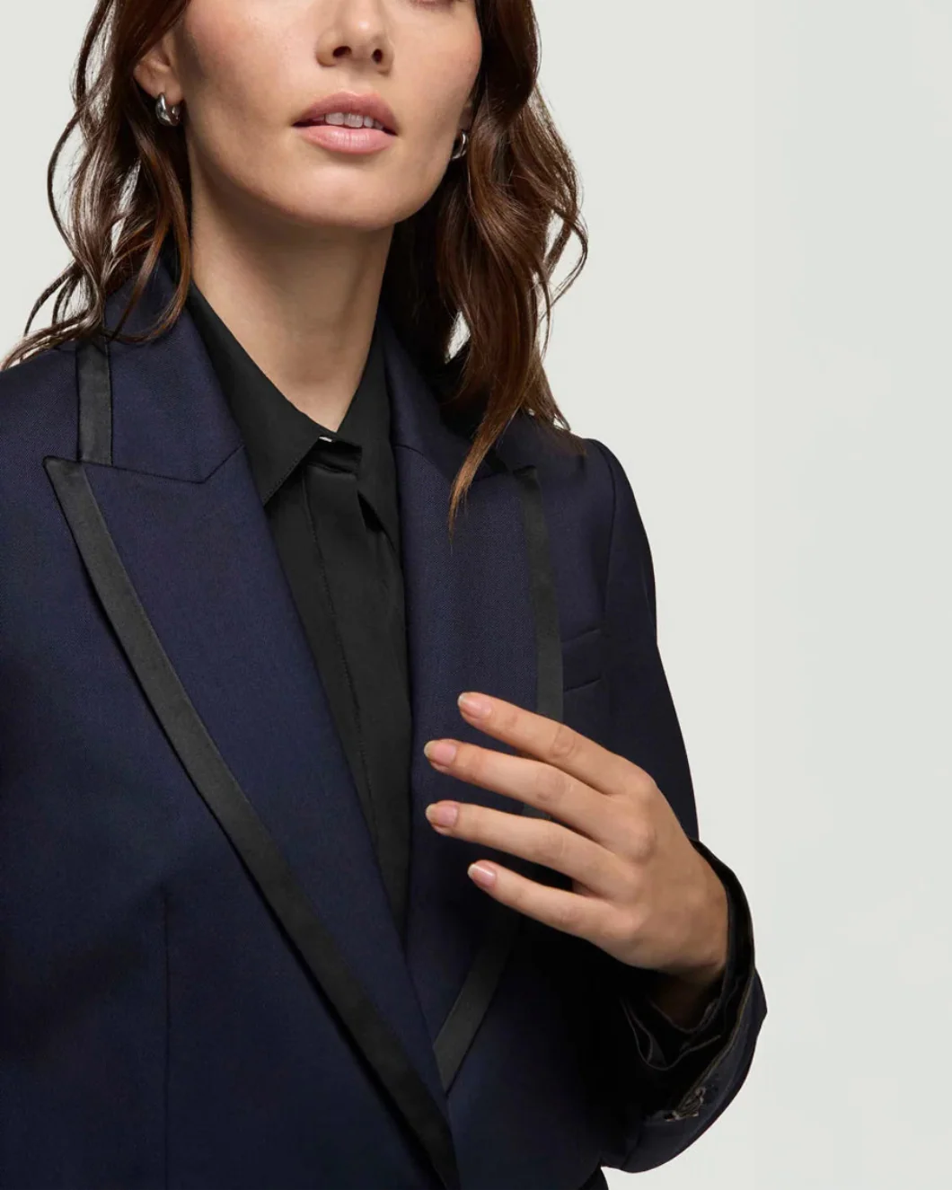 Colorblocked Sculpted Blazer - Image 8