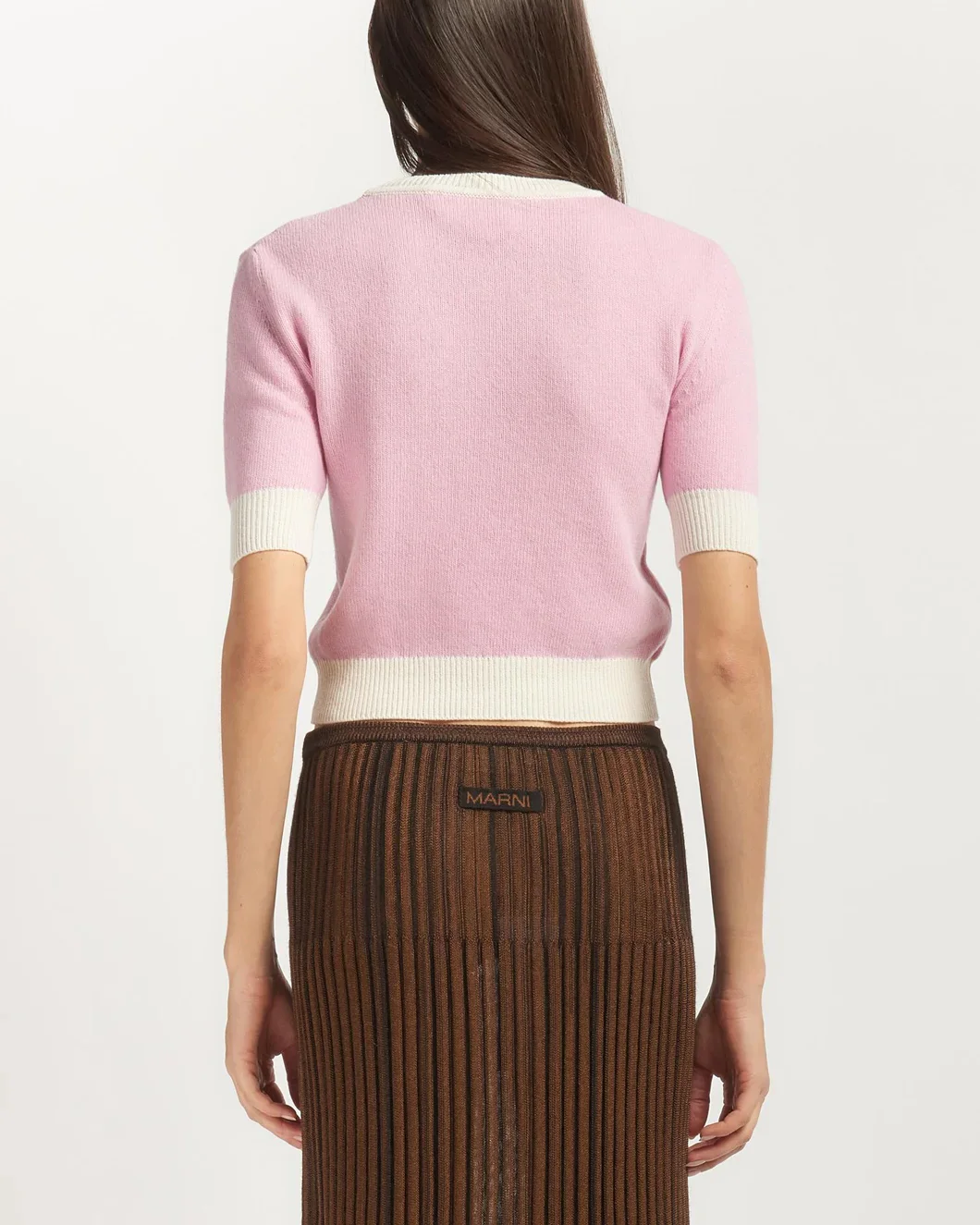 Contrast Roundneck Sweater - Image 4