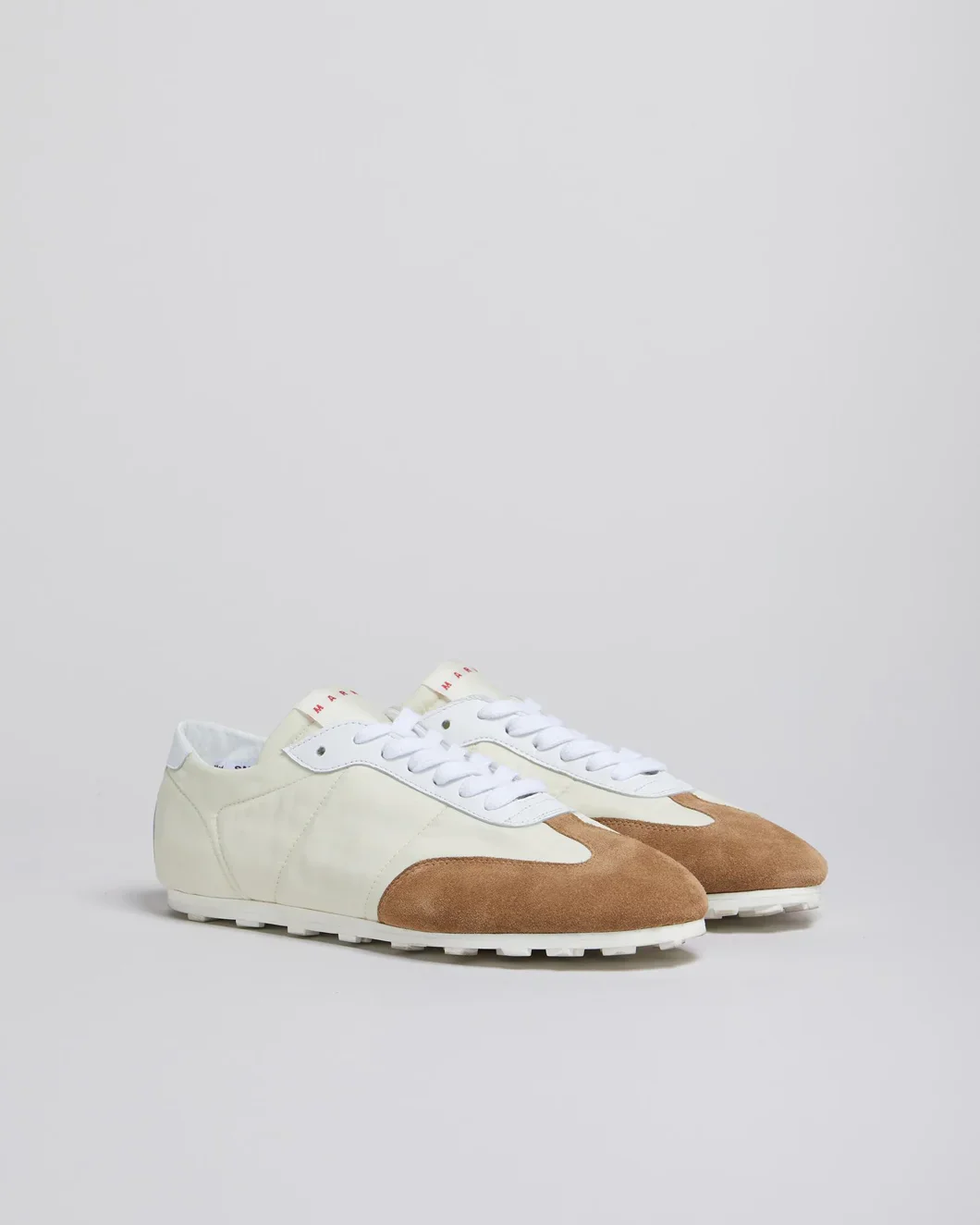 Off-White Nylon Softy Soccer Sneaker - Image 2