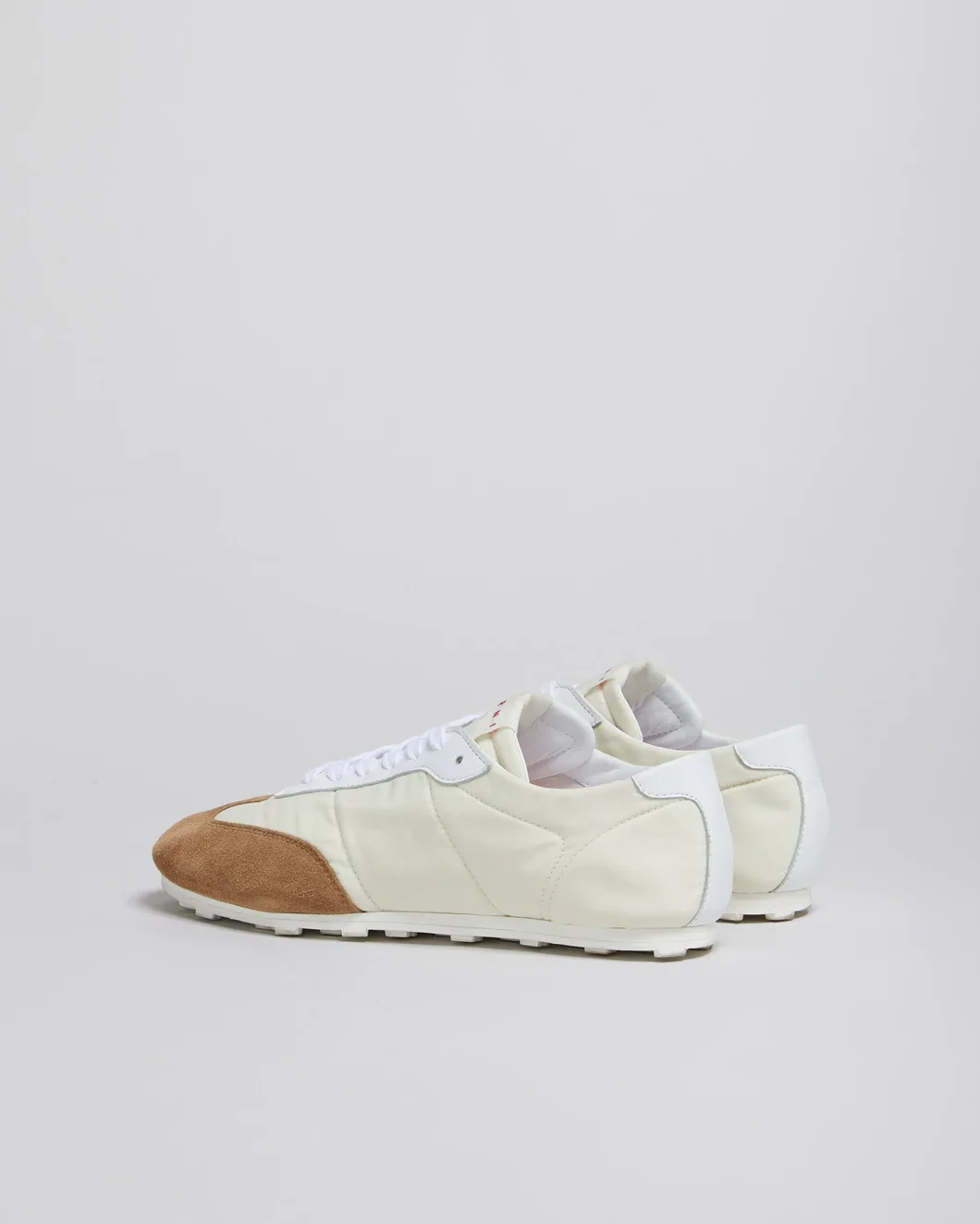 Off-White Nylon Softy Soccer Sneaker - Image 3