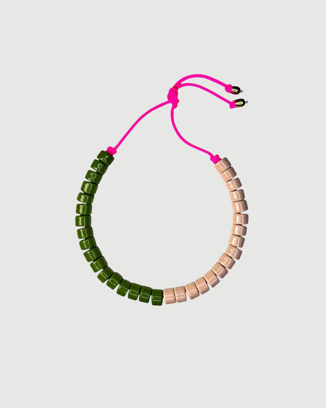 Crepe & Cash Candy Bead Two Necklace