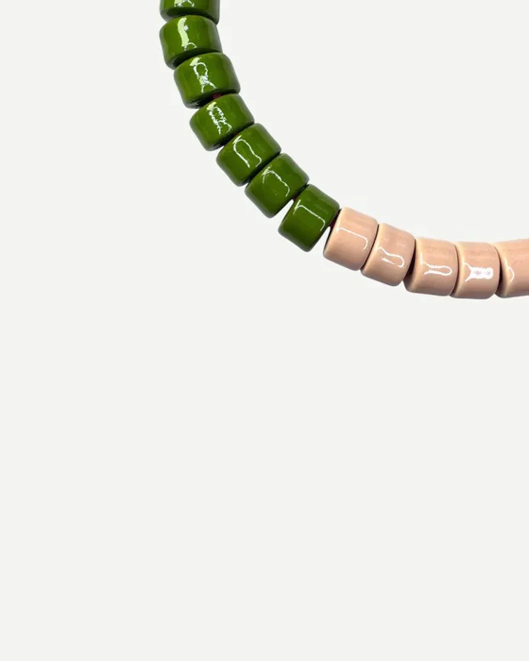 Crepe & Cash Split Candy Bead Two Necklace - Image 2