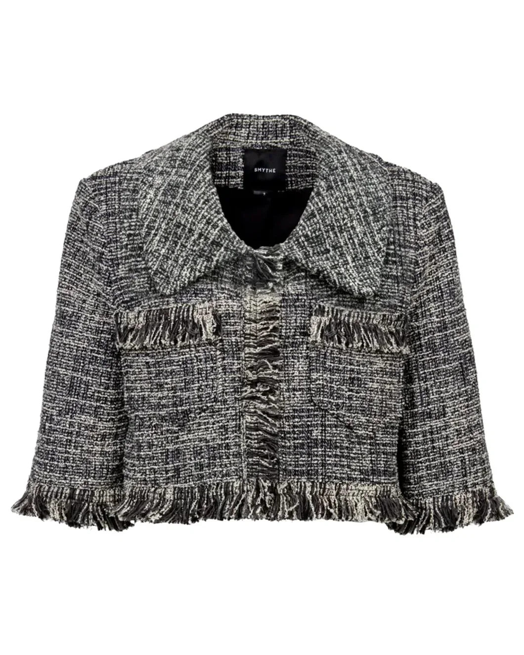 Cropped Sleeve Mini Jacket