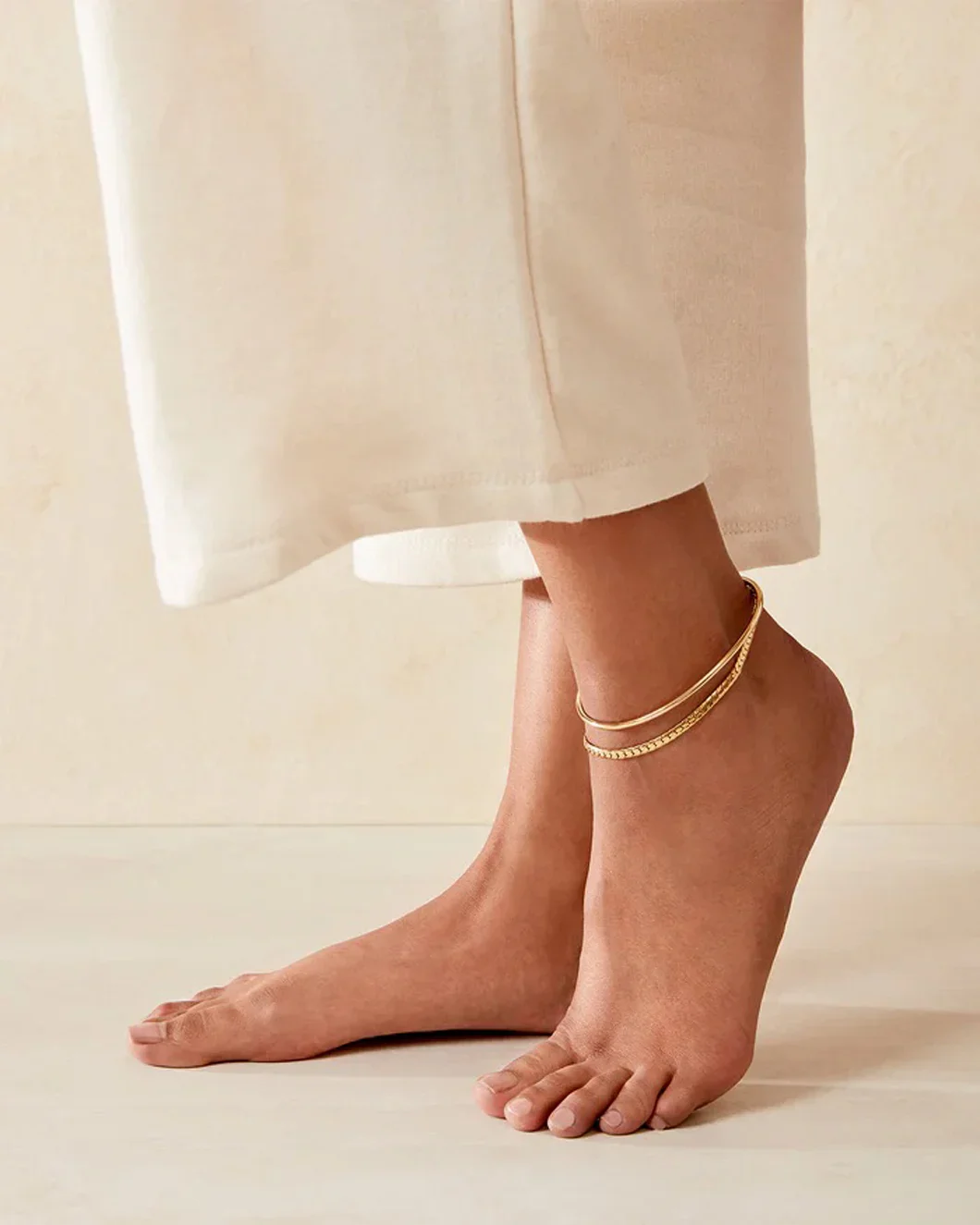 Dane Anklet Gold - Image 3