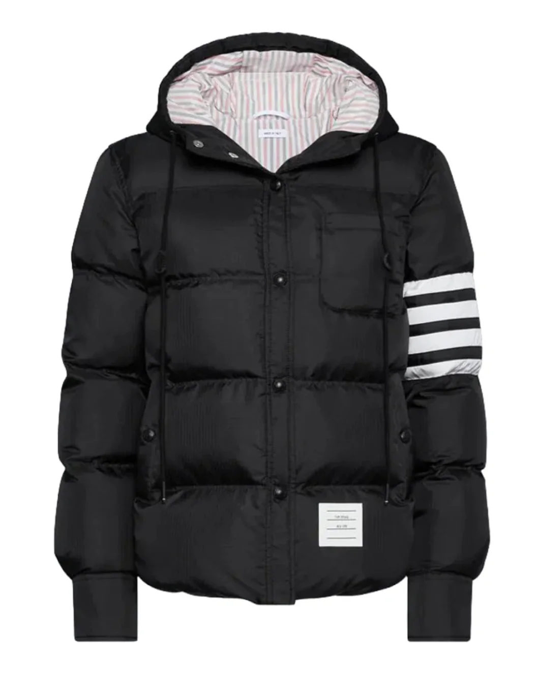 Shiny Ripstop Lightweight Down Filled 4-Bar Jacket