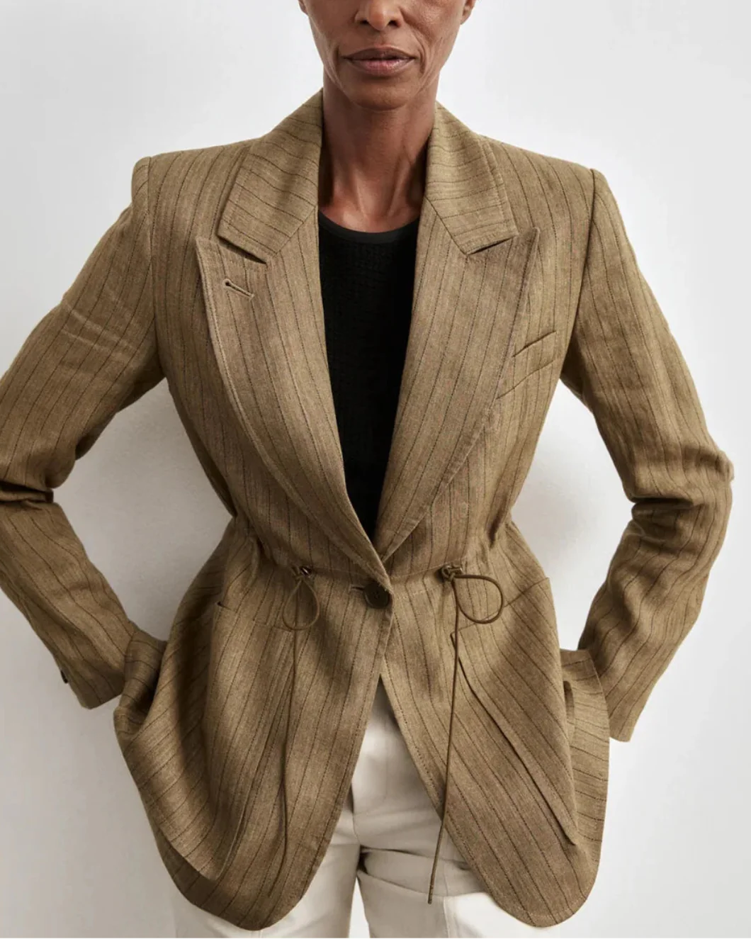 Drawcord Blazer - Image 4