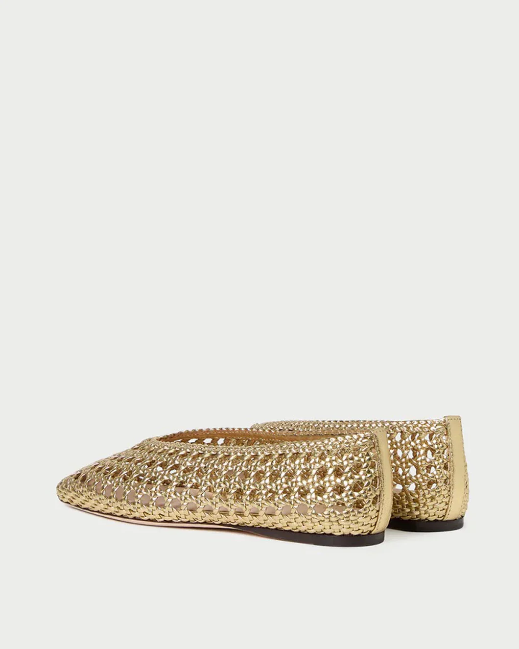Emery Gold Ballet Flat - Image 4