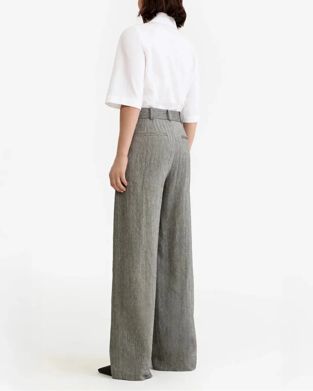 Exposed Zip Pleated Pant - Image 3