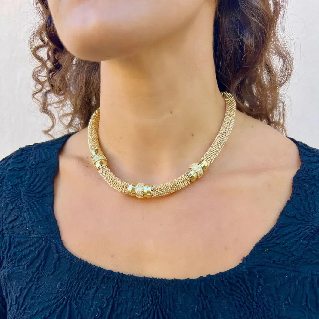 Fancy Mesh Necklace - Image 2