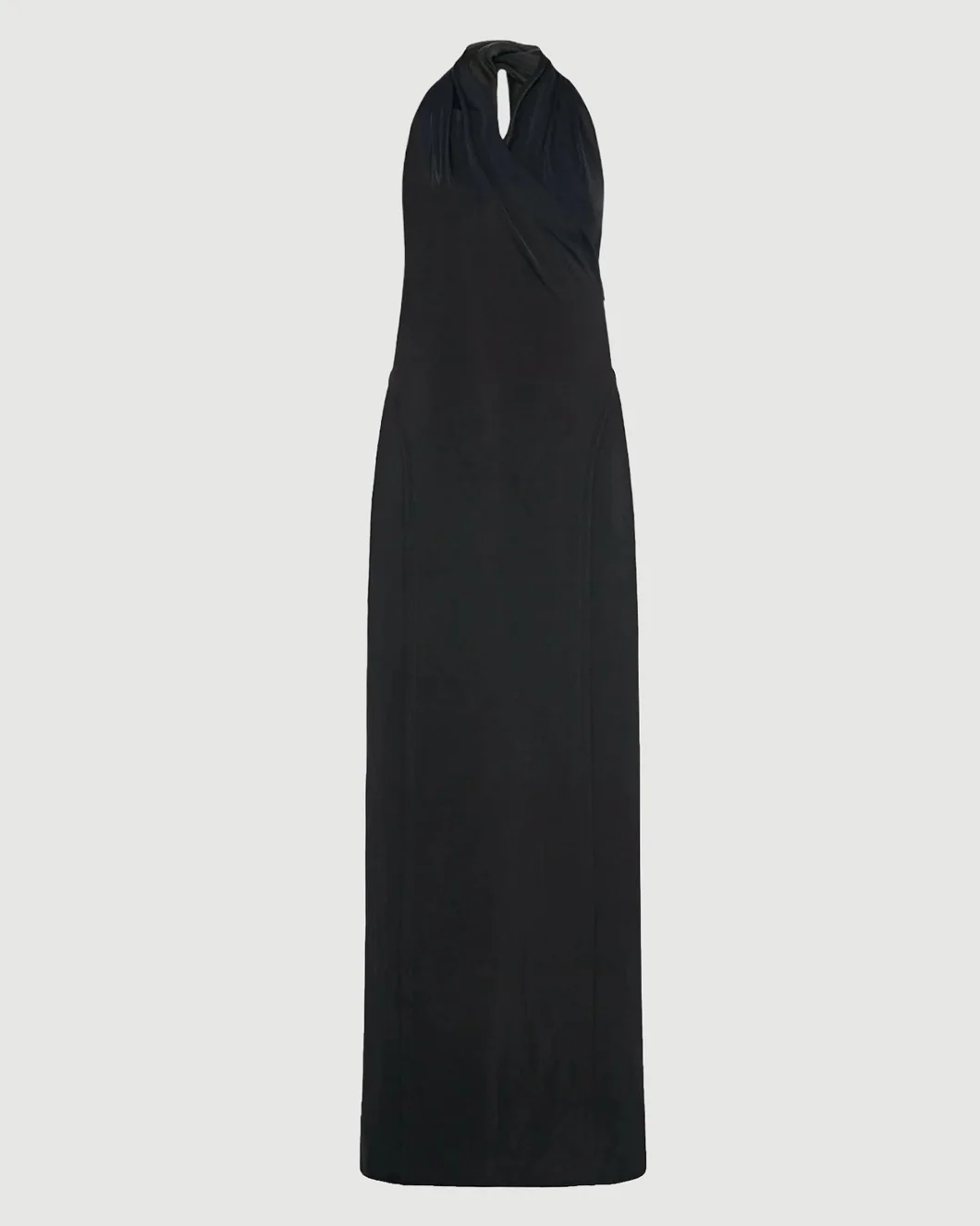 Gathered Halter Dress