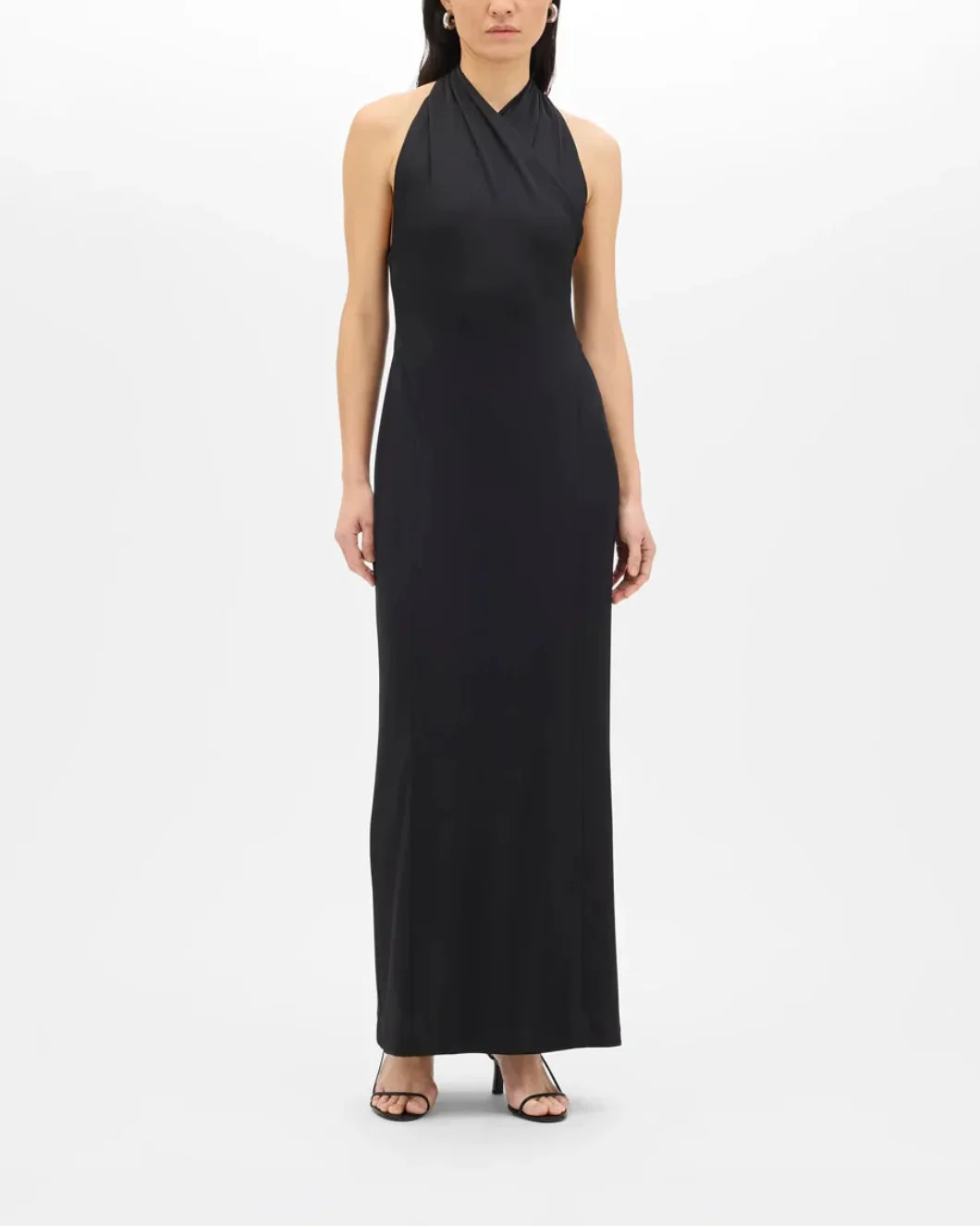 Gathered Halter Dress - Image 2