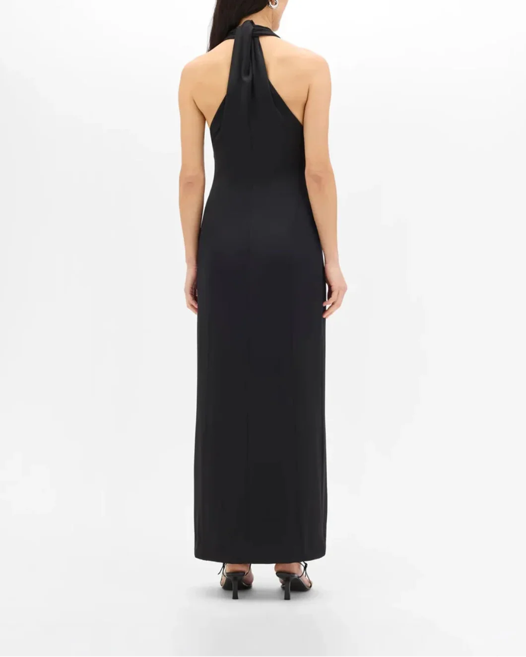 Gathered Halter Dress - Image 3