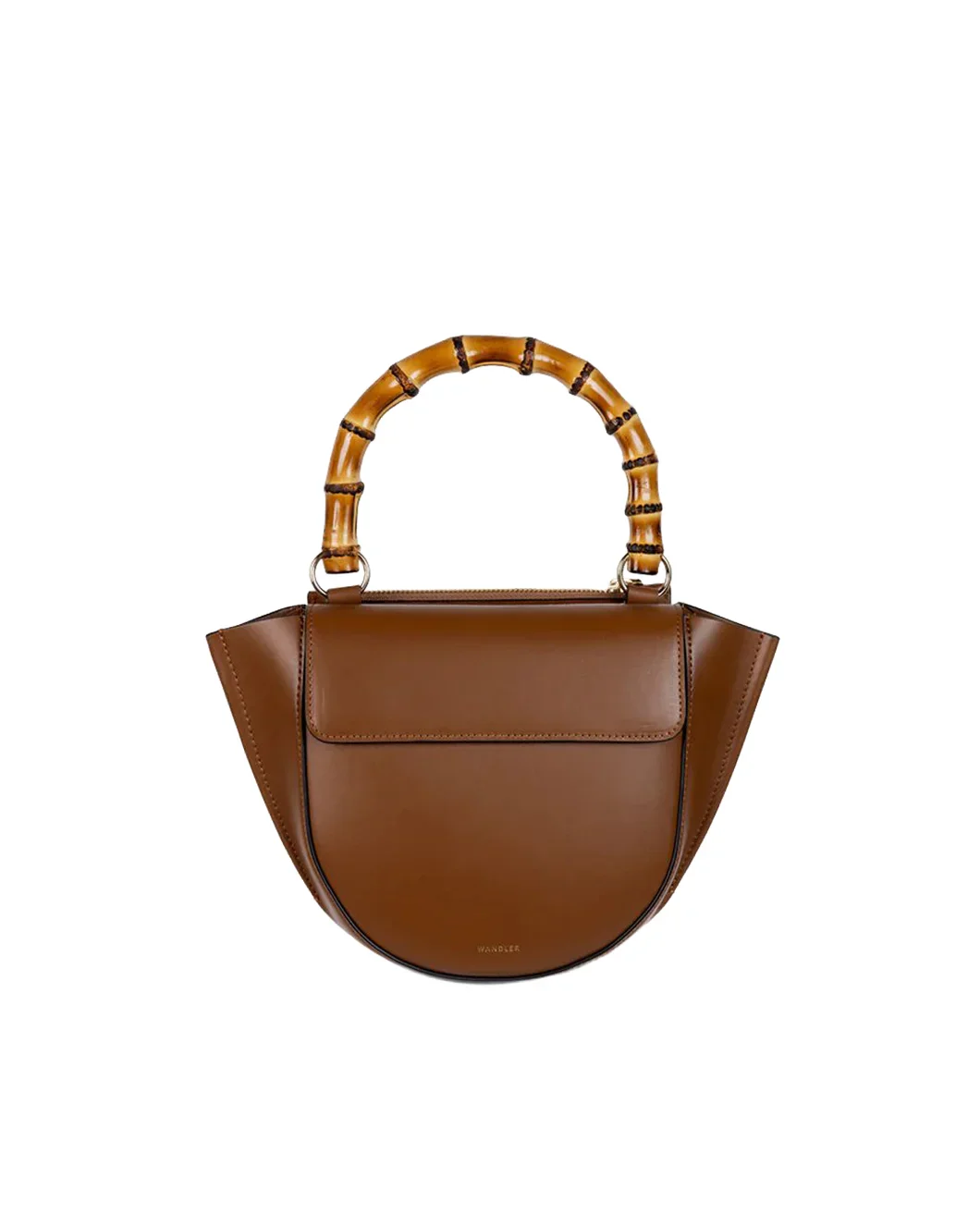 Hortensia Bag Mini Saddle/Bamboo