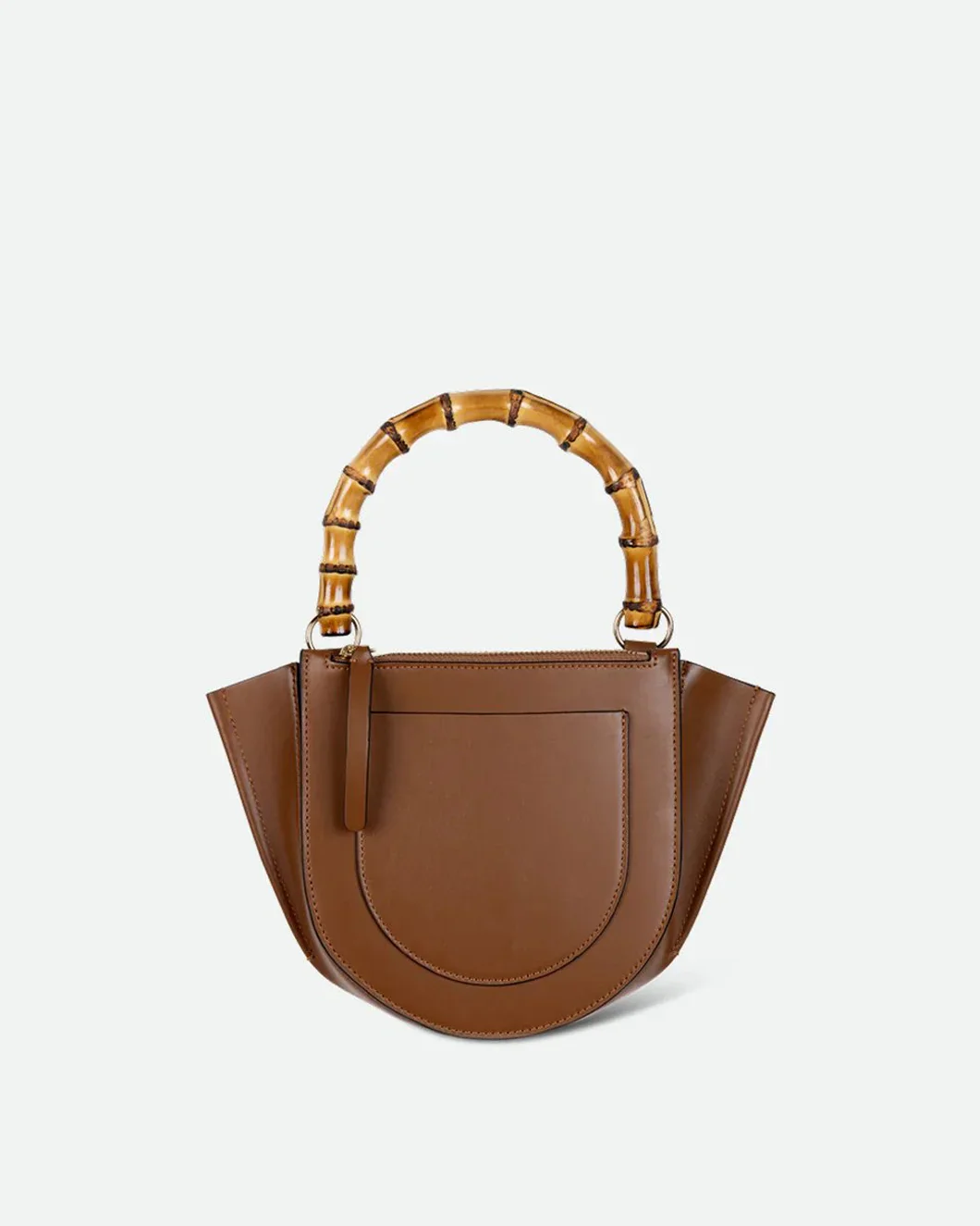 Hortensia Bag Mini Saddle/Bamboo - Image 3