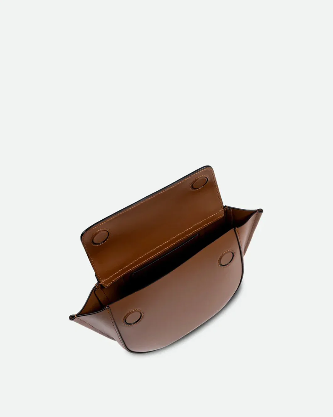 Hortensia Bag Mini Saddle/Bamboo - Image 4