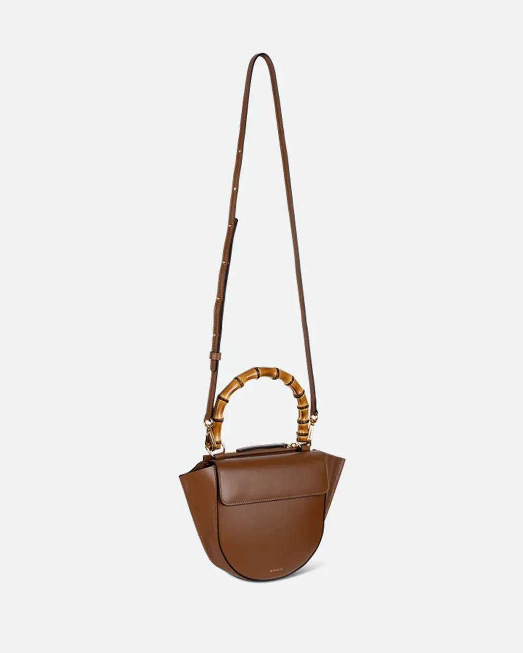 Hortensia Bag Mini Saddle/Bamboo - Image 5