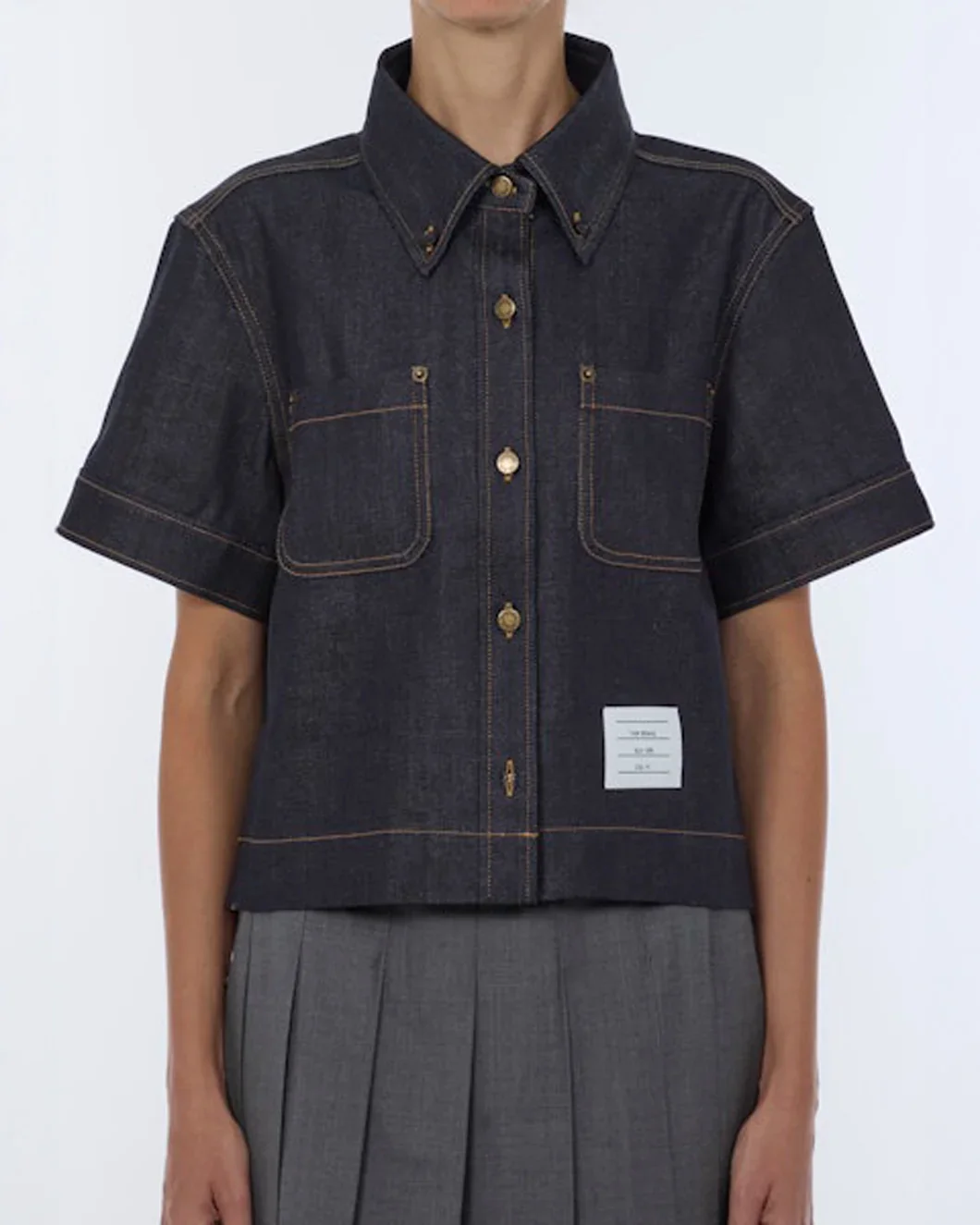 Japanese Selvedge Denim Button Down - Image 2