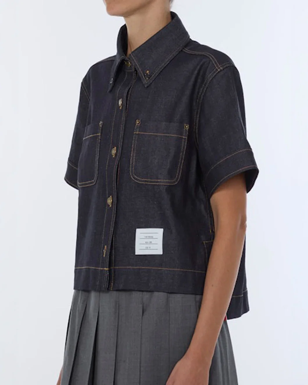 Japanese Selvedge Denim Button Down - Image 3