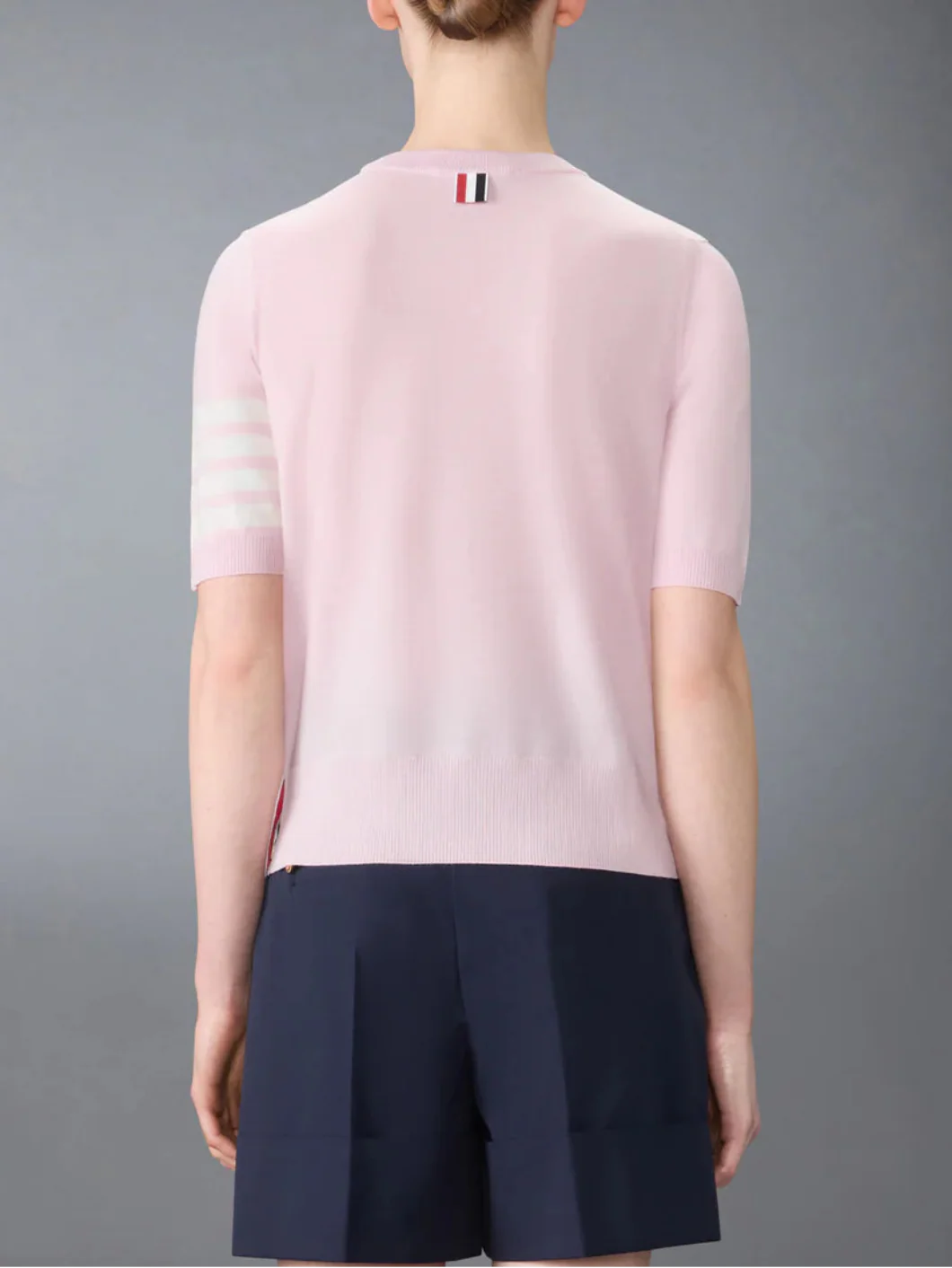 Fine Merino Wool 4-Bar Tee - Image 3