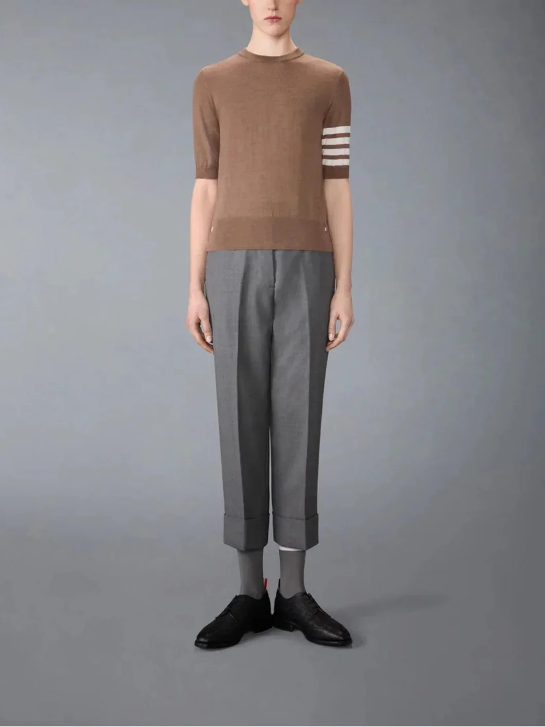 Fine Merino Wool 4-Bar Tee - Image 4