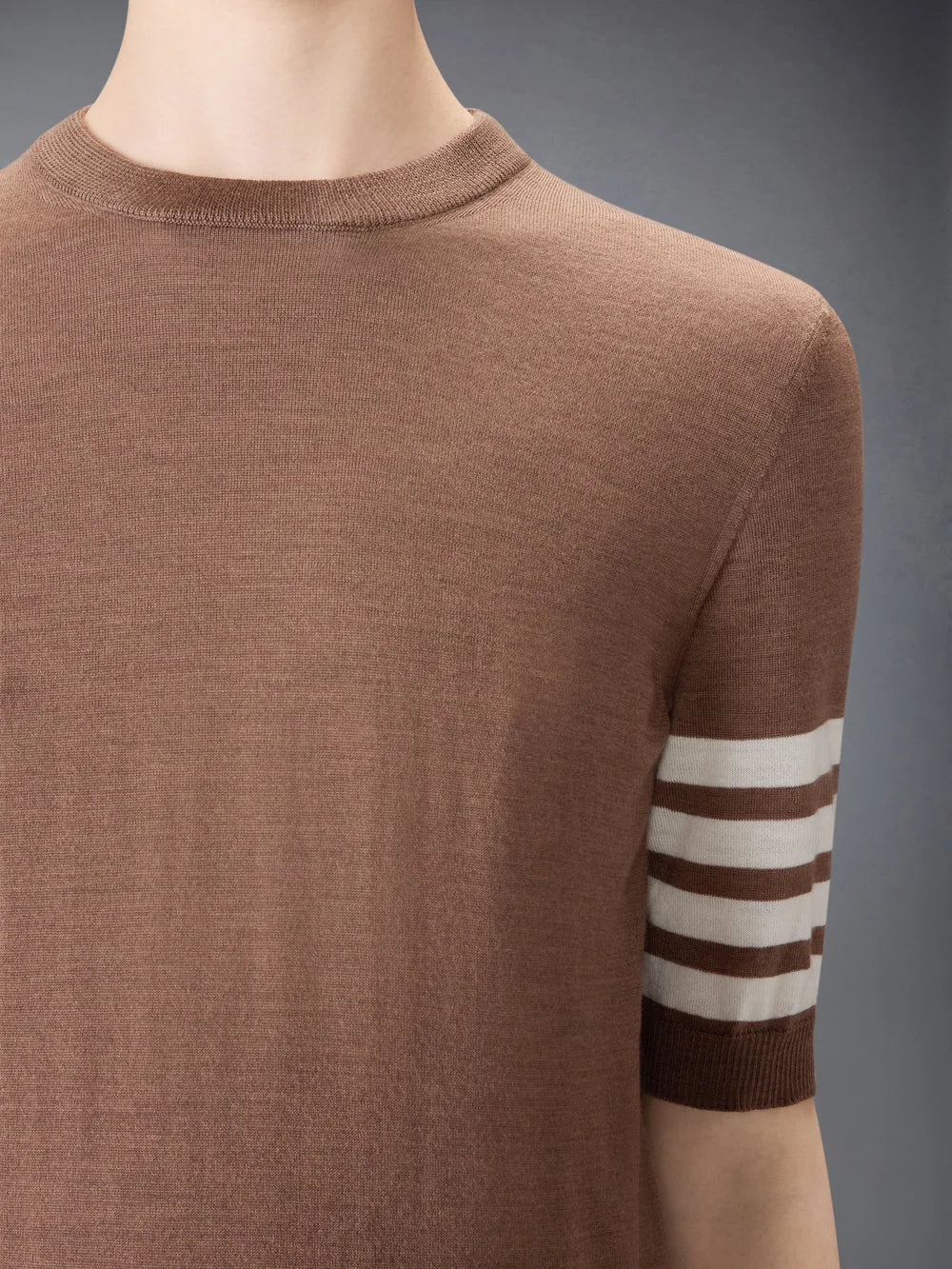 Fine Merino Wool 4-Bar Tee - Image 5