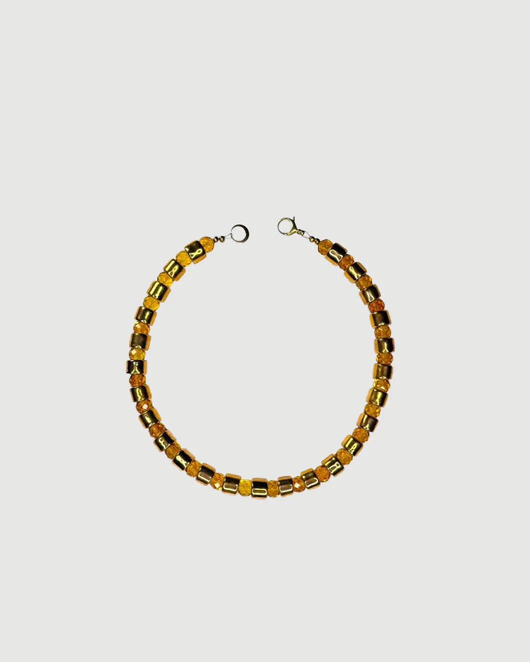 Karat & Citrine Sundry Bead One Necklace