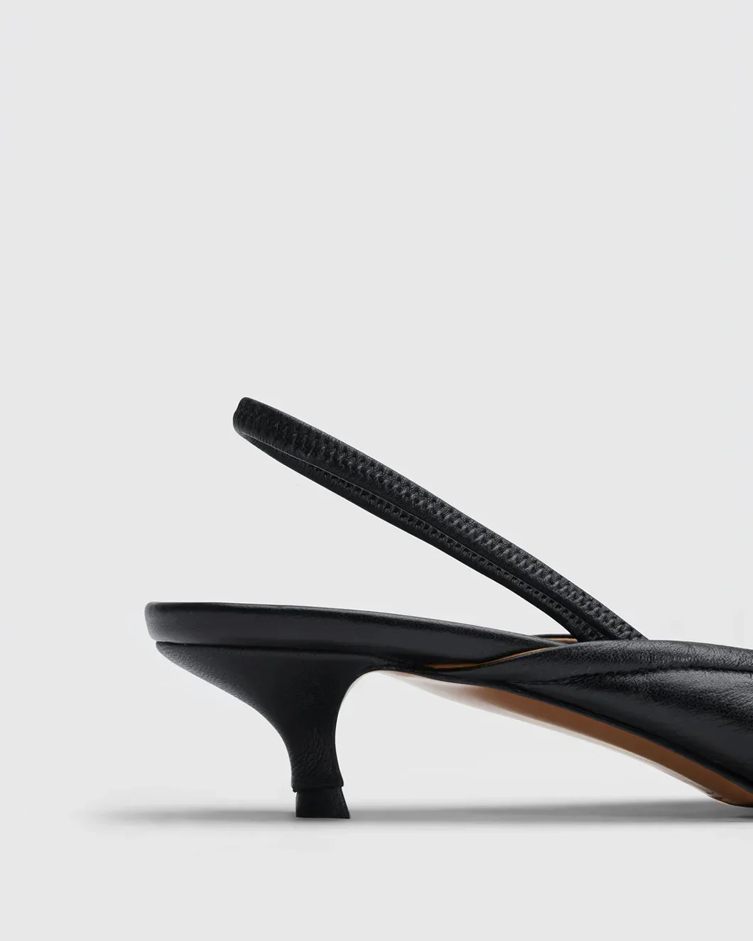 Lana Black Shiny Nappa Slingbacks - Image 4