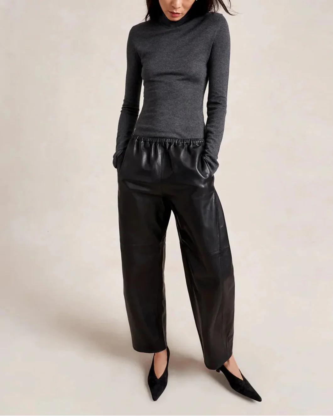 Leather Barrel Colby Pant - Image 7