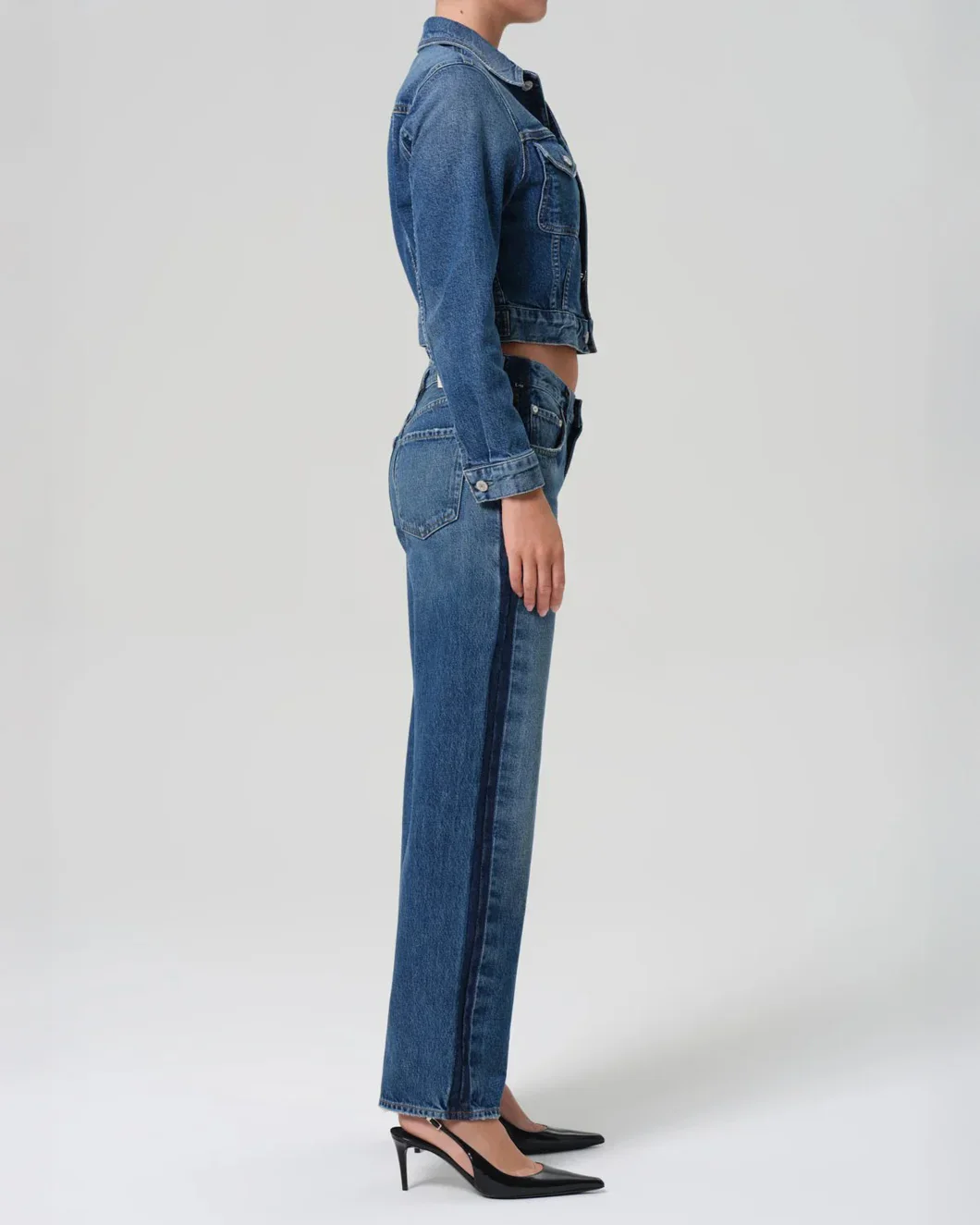 Lindz Easy Straight Tuxedo Stripe - Image 3