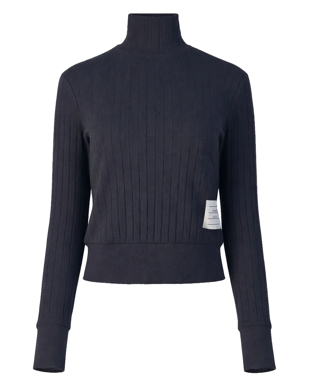 Long Sleeve Rib Cuff Turtleneck