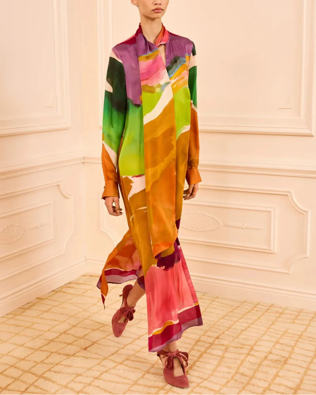 Critique Silk Dress - Image 2