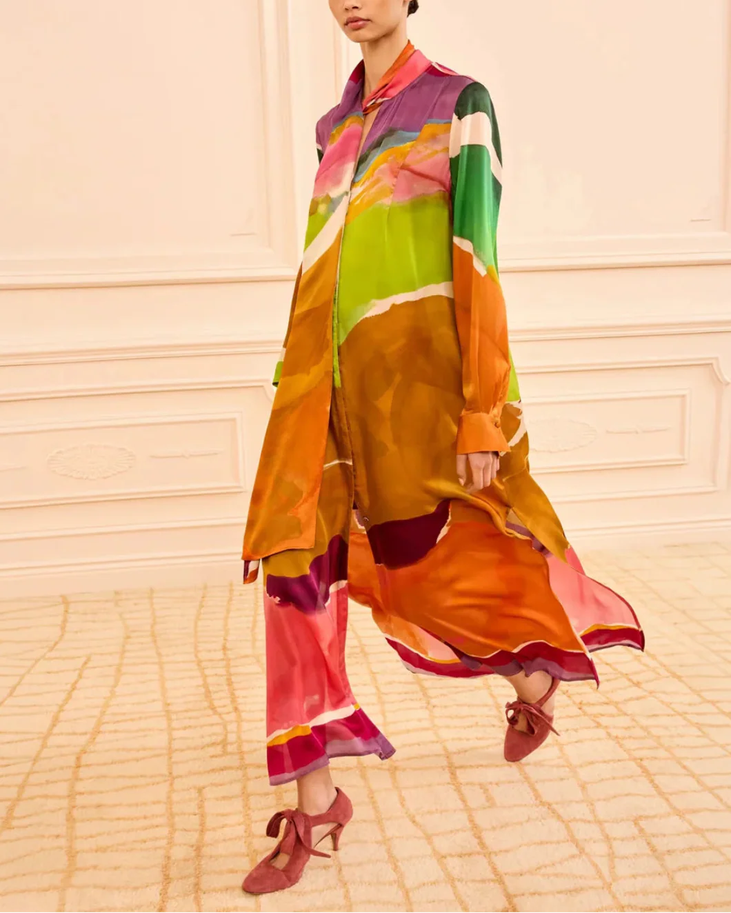 Critique Silk Dress - Image 3