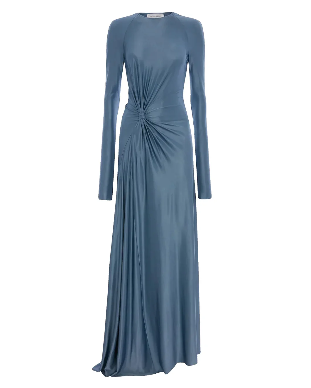 Twist Waist Gown in Stone