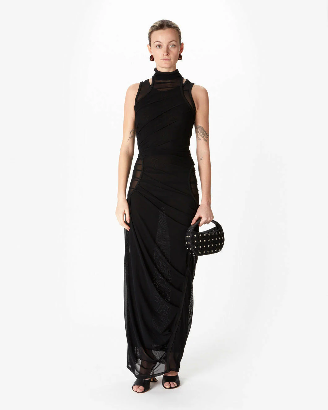 Layered Mesh Dress - Image 2