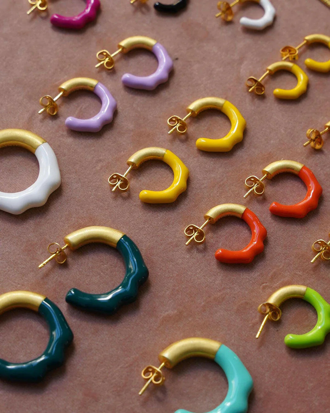 Mini Molten Hoops Yellow - Image 3