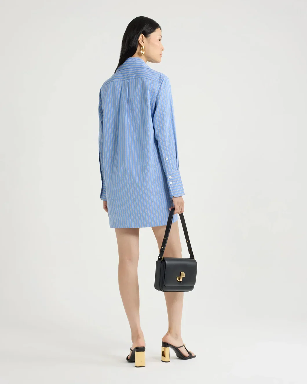 Mini Poplin Shirt Dress - Image 3
