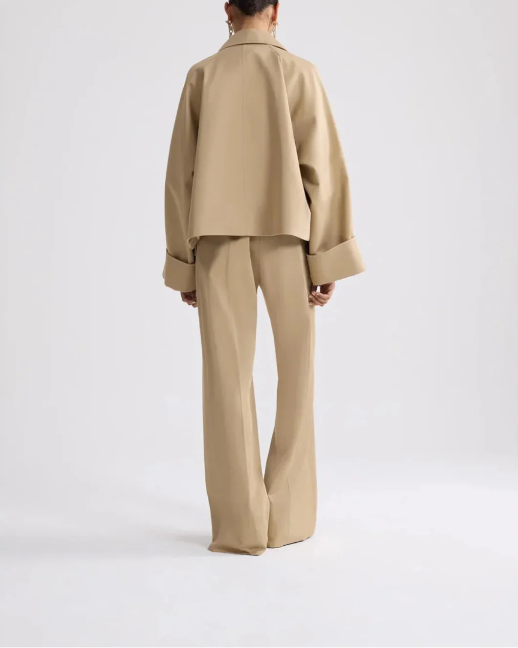 Organic Cotton Oversized Short Parka - Image 3